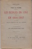 Les Ecoles en 1792 et en 1914-1917. Pour la patrie.. LUMET (Louis).