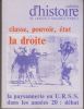 Classe, pouvoir, Etat : la droite.. Cahiers d'histoire de l'Institut Maurice Thorez.