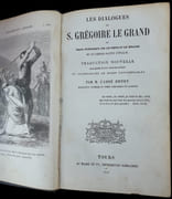 Les Dialogues de S. Grégoire le Grand, ou Traits intéressants sur les vertus et les miracles de plusieurs saints d'Italie. par GRÉGOIRE Ier. - Image 3