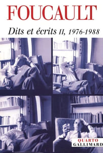 Dits et écrits 1954-1988. Edition publiée sous la direction de Daniel Defert et François Ewald avec la collaboration de Jacques Lagrange.