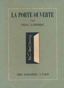 La Porte Ouverte. 75 dessins et commentaires par Chas Laborde.. CHAS LABORDE.