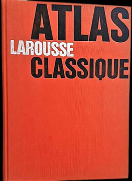 Atlas Larousse classique, avec la collaboration de Donald Curran et de Michel Coquery.. [Atlas].