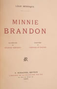 Minnie Brandon. Aquarelles de François Thévenot gravées en couleurs par Thévenin et Mortier. par HENNIQUE (Léon).