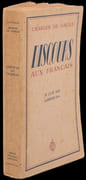 Discours aux Français, 18 juin 1940 - 2 janvier 1944. par DE GAULLE (Charles de).