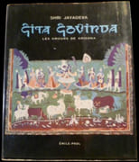 Gita Govinda. Les amours de Krishna. Version française de François Di Dio, Parvati Gosh, Nicole Ménant. Vignettes originales d'Élie Grékoff. Préface de Marguerite Yourcenar. par [YOURCENAR] – SHRI JAYADEVA.
