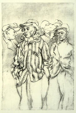 Cent onze dessins faits à Buchenwald.. TASLITZKY (Boris).