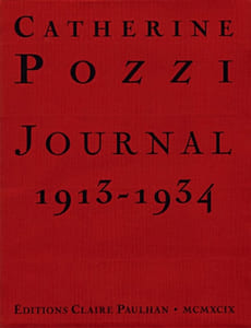 Journal 1913-1934. Édition établie et annotée par Claire Paulhan.