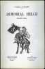 Armorial belge. Premi&egrave;re [- cinqui&egrave;me] partie.. BOHET (Paul) et Hubert WILLEMS.