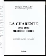 La Charente 1900-1920. Mémoire d'hier, avec les cartes postales. par PAIRAULT (François). - Image 2