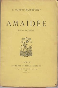 Amaïdée. Poème en prose.. BARBEY d'AUREVILLY (Jules).