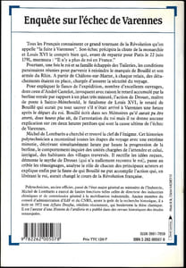 Enquête sur l'echec de Varennes.