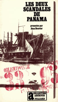 Les deux scandales de Panama.. BOUVIER (Jean).