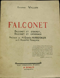 Falconet, statuaire, 1716-1791. Falconet et Diderot – Falconet et Catherine II.