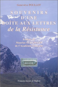 Souvenirs d'une boîte aux lettres de la Résistance.
