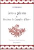 Lettres galantes de Monsieur le chevalier d'Her***. Edition présentée, établie et annotée par Camille Guyon-Lecoq.. FONTENELLE (Bernard Le Bouyer de).
