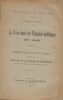 La crise dans les finances publiques en 1848. (Thèse).. LA PLACE de CHAUVAC (Gaston de).