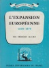 L'Expansion européenne, 1600-1870.. MAURO (Frédéric).