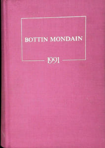 Bottin Mondain 1991. Tout Paris, toute la France. Annuaire des châteaux. Annuaire Ehret.