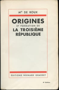 Origines et fondation de la Troisième République.
