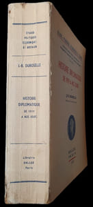 Histoire diplomatique de 1919 à nos jours.
