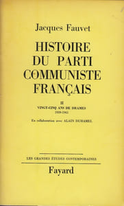 Histoire du Parti communiste français.