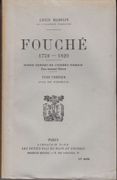 Fouché 1759-1820. par MADELIN (Louis). - Image 1