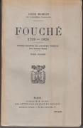 Fouché 1759-1820. par MADELIN (Louis). - Image 2