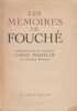 Les M&eacute;moires de Fouch&eacute;. Introduction et notes de Louis Madelin.. FOUCH&Eacute; (Joseph, duc d'Otrante).
