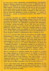 Un diplomate parmi les guerriers.