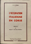 L'Occupation italienne en Corse. par LIVRELLI (J. A.).
