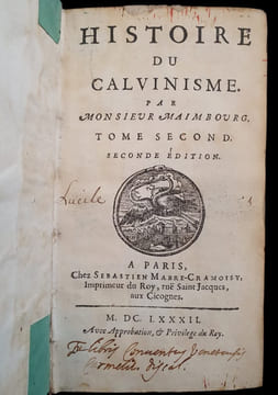 Histoire du Calvinisme.. MAIMBOURG (Louis).