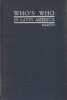 Who's Who In Latin America. A Biographical Dictionary of the Outstanding Living Men and Women of Spanish America and Brazil.. MARTIN (Percy Alvin).