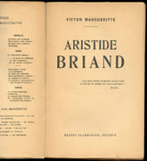 Aristide Briand. par MARGUERITTE (Victor). - Image 2