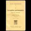 &Eacute;tudes robespierristes. La Corruption parlementaire sous la Terreur.. MATHIEZ (Albert).