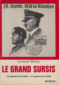 Le Grand sursis, 13 septembre 1938 - 3 septembre 1939.