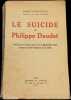 Le Suicide de Philippe Daudet. Plaidoirie prononc&eacute;e les 12 et 13 novembre 1925 devant la Cour d'Assises de la Seine.. NOGU&Egrave;RES (Louis).