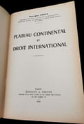 Plateau continental et droit international. par SCELLE (Georges). - Image 2