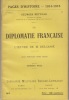 La Diplomatie française. L'œuvre de M. Delcassé.. REYNALD (Georges).