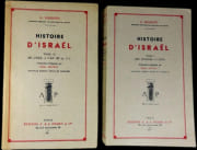 Histoire d'Israël. I. Des origines à l'Exil. – II. De l'Exil à l'an 135 ap. J.-C. par RICCIOTTI (G.).