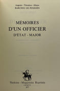 Mémoires d'un officier d'état-major. Expédition d'Afrique. par BARCHOU de PENHOËN (A.-T.-H.). - Image 3