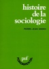 Histoire de la sociologie.. SIMON (Pierre-Jean).
