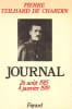 Journal - 26 ao&ucirc;t 1915-4 janvier 1919 (Cahiers 1-5).. TEILHARD de CHARDIN (Pierre).