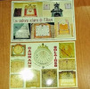 LOT 2 CARTES POSTALES CADRANS SOLAIRES COULEUR . CARTE POSTALE CADRAN SOLAIRE