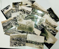 LOT 20 CARTES POSTALES NOIR ET BLANC PAYSAGES . CARTES POSTALES PAYSAGES NOIR ET BLANC