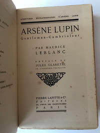 ARSÈNE LUPIN. GENTLEMAN: CAMBRIOLEUR.