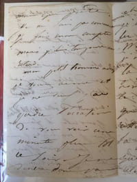 LETTRE AUTOGRAPHE SIGNÉE À VICTOR HUGO