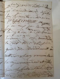 LETTRE AUTOGRAPHE SIGNÉE À VICTOR HUGO