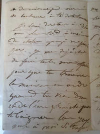 LETTRE AUTOGRAPHE SIGNÉE À VICTOR HUGO