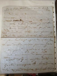 LETTRE AUTOGRAPHE SIGNÉE À VICTOR HUGO