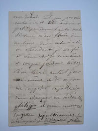 LETTRE AUTOGRAPHE SIGNÉE À VICTOR HUGO